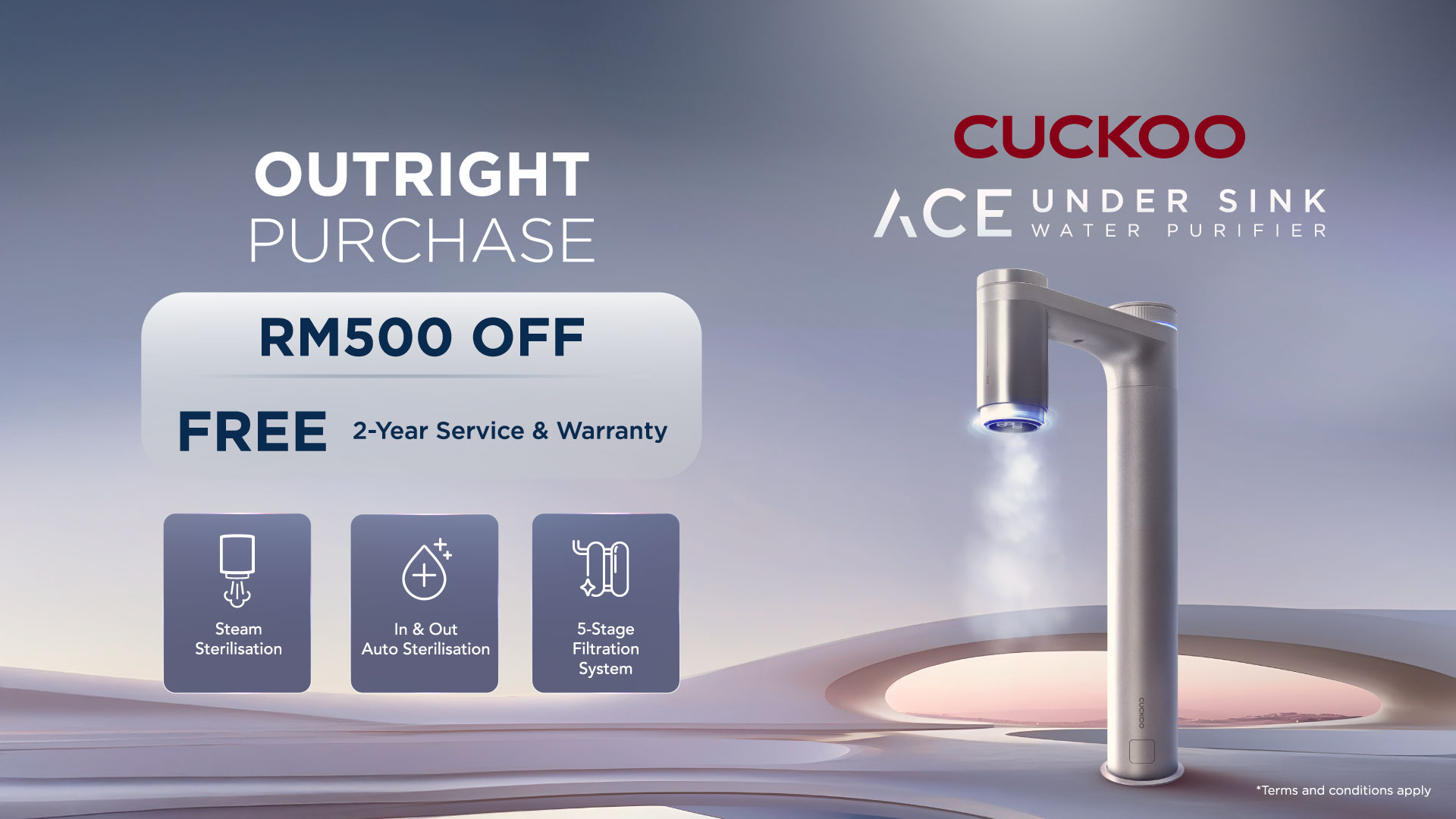 CUCKOO-PROMOTION-ACE-UNDER-SINK