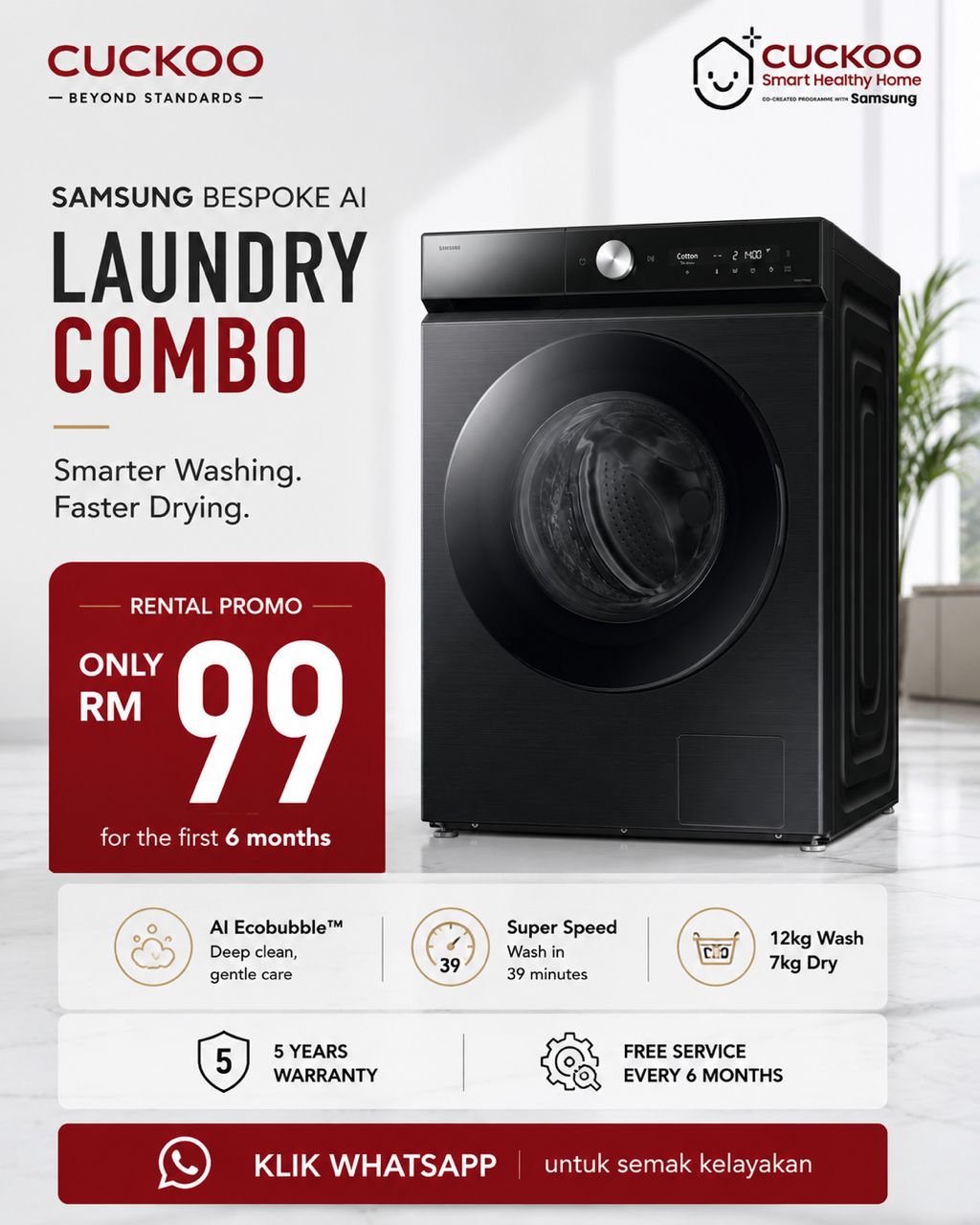 cuckoo-samsung-washer-dryer